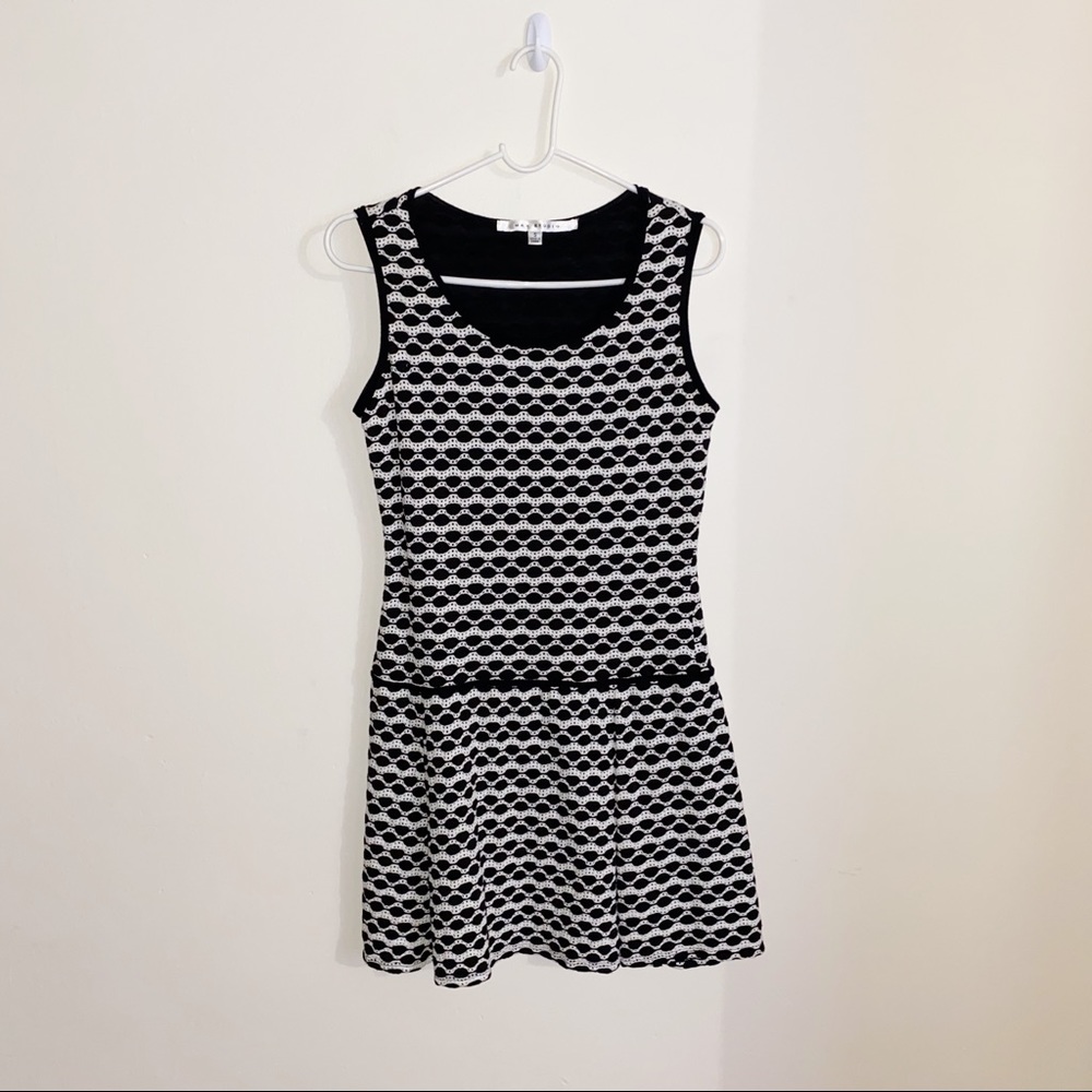 Max Studio Black and White Dress